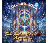 The Twelve Celestial Kingdoms: An Adult Coloring Book of Fantasy Worlds Inspired by the Zodiac | 75 Magical Designs Featuring Enchanted Castles, ... for Relaxation and Creativity (Zodiac Realms)