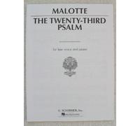 The Twenty-Third Psalm for High Voice and Piano