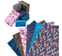 THE TWIDDLERS 12 Hojas de Papel de Regalo (70x50cm) - Surtido | Todas las Ocasiones