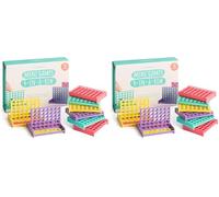 THE TWIDDLERS - 8 Juego Cuatro en Raya, 8cm - Juguetes Mini Conecta 4 para Niños, Bolsas de Fiesta Ideas (Paquete de 2)