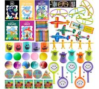 THE TWIDDLERS Juego de 60 regalos de cumpleaños infantiles para niñas y niños - bolsas de regalo rellenas de juguetes para regalo de cumpleaños, regalos para invitados de cumpleaños, relleno de