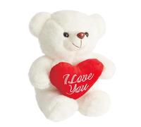 THE TWIDDLERS - Osito de Peluche Te Amo, 25 cm / 10" - Lindo Regalo para Ella y Él, Juguete de Peluche, Regalo de Cumpleaños para Novia, Novio, Día de San Valentín