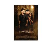 The Twilight Saga New MoonArt - Pintura decorativa impermeable y resistente a las manchas, para sala de estar, estudio, cafetería, pintura de pared, instalación gratuita, fácil de limpiar, opción de