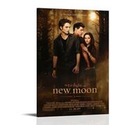The Twilight Saga New MoonArt Pintura decorativa impermeable y resistente a las manchas, sala de estar, estudio, cafetería, pintura de pared, instalación gratuita, fácil de limpiar, opción de regalo