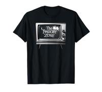 The Twilight Zone 1959 Television Set Retro TV Show Camiseta