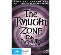 The Twilight Zone Fan Favourites ~ Vol 2 (5DVDS) 20 Episodes (PAL) (REGION 0)