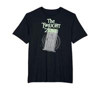 The Twilight Zone Floating Door Retro TV Show Camiseta, Hombre Tallas Grandes, Negro, 2X Alto