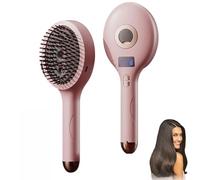 The Ultimate 2-In-1 Styling Brush & Hair Mister, Wet & Dry Tangle-Free Hair Brush, Detangling Hair Brushs Glides Through Tangles For Wet, Reduces Frizz (Pink)