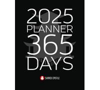 The Ultimate 2025 Planner; 365 Day Planner with Calendar; Holiday List; Password Tracker; Contact List; Birthday Reminder; Yearly & Monthly Planner; Weekly & Daily Organizer
