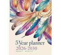 The Ultimate 5-Year Life & Goal Planner for Women: Large Monthly Organizer with Holidays | Productivity Journal, Success Tracker & Inspirational Gift
