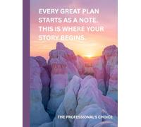The Ultimate A4 Notebook for Professionals and Students: Premium 200-Page Blank Journal with Thick, No-Bleed Paper for All Your Notes, Ideas & Projects