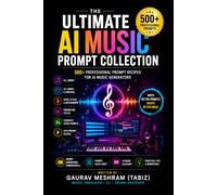 The Ultimate AI Music Prompt Collection: 500+ Professional Prompt Recipes for AI Music Generators