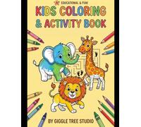 The Ultimate Animal Coloring Book for Kids: Cute Lions, Elephants, Giraffes, Pandas, Tigers, Foxes, Dolphins, and More!. Fun and Easy Animal ... Forest & Ocean Animals | Perfect for Kids