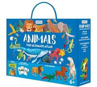 The ultimate atlas. Animals. Nuova ediz. Con 40 carte. Con puzzle (Sassi junior)