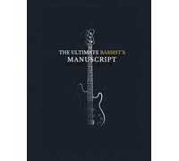 The Ultimate Bassist’s Manuscript: Bass Guitar Staff Paper Notebook: Professional Blank Sheet Music Notebook for Bassists | Special Cover for Bass ... Glossary | 100 Pages with 12 Staves per Page