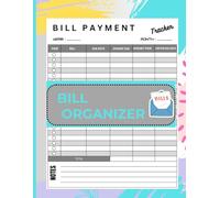 The Ultimate Bill Payment Tracker: Expense Tracker & Budget Planner for Families, Home, and Small Business | Large Format 8.5" x 11"