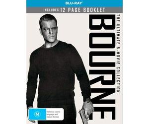 The Ultimate Bourne Collection - 5-Disc Boxset ( The Bourne Identity / The Bourne Supremacy / The Bourne Ultimatum / The Bourne Legacy / Jas [ Origen Australiano, Ningun Idioma Espanol ] (Blu-Ray
