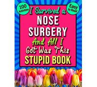 The Ultimate Broken Nose Surgery Word Search: Large Print Funny Rhinoplasty Recovery Present For Women & Patients