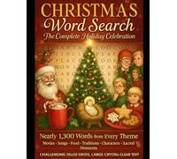 The Ultimate Christmas Word Search Puzzle Book: LARGE TEXT EDITION