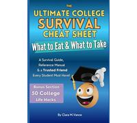 The Ultimate College Survival Cheat Sheet: What to Eat & What to Take (The No-Panic Cheat Sheet Series)