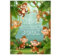 The Ultimate Colour Book for Kids: Fun & Creative Coloring Pages: A Delightful Coloring Adventure Filled with Cute Animals, Fun Shapes, and Exciting Designs for Kids Ages 3-8