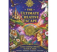 The Ultimate Creative Escape: Luxury mindfulness coloring book-Relaxation, Mindfulness, Imagination, Stress relief