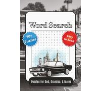 The Ultimate Dad Word Search: Puzzles for Dad, Grandpa, & Males | 6x9 inches and 110 pages | 50+ Puzzles for Vacations, Holidays and Relaxation | Father's Day