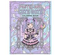 The Ultimate Gothic and Cute Icon Collection: A Coloring Book Journey. Discover a Whimsical World Where Spooky Meets Sweet!