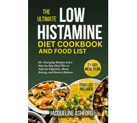 THE ULTIMATE LOW HISTAMINE DIET COOKBOOK AND FOOD LIST: 60+ Everyday Recipes and a Step-by-Step Meal Plan to Improve Digestion, Boost Energy, and ... (The Histamine Healing Cookbook Series)