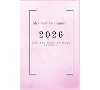 The Ultimate Manifestation Planner 2026 - 6*9 inch -500 pages -hardcover (black and white edition ): A 12-Month Guided Manifestation System for ... the Life You Truly Desire in 2026