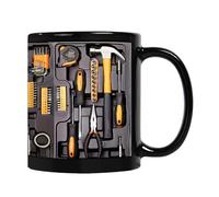 The Ultimate Mechanic's Toolbox Mug | de herramientas de cerámica de 11 oz taza de café para cumpleaños, Navidad, Acción de Gracias, capuchino, café con leche, cerveza, leche, cocina