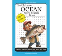 The Ultimate Ocean Word Search Puzzle Book: Easy to Read Print Word Searches about the Ocean, Coral Reefs, Sharks and More | 6x9 inches, 110 pages | ... Gift for Vacations, Holidays and Free Time