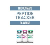 The Ultimate Peptide Tracker: A 26-Week Journal For Men And Women To Track Peptides, Dosage, Cycling, Sources, Weight, Labs, Goals and Overall Progress.