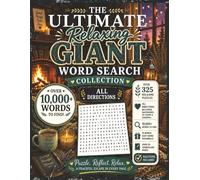 The Ultimate Relaxing Jumbo Word Search Collection: Large Print Word Search Book for Adults and Seniors Featuring 325 Relaxing Puzzles, 10,000+ Words ... Stress Relief Fun, and Bonus Journal Pages