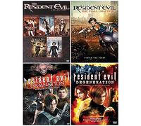 The Ultimate Resident Evil DVD Collection: Complete Movie Series 1-6 + Animated Movies Damnation + Degeneration