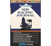 The Ultimate SIM RACING JOURNAL: DEADPEDAL Racing : 9x6 150 pages/4all ages/30 Sessions/ Performance Tracker |Perfect for iRacing, Assetto Corsa, Gran ... | Lap Time, Setup LOG, Telemetry, Tra