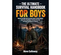 The Ultimate Survival Handbook for Boys: Master the Wild with Essential Skills to Build Shelter, Start Fire, Find Water, Perform First Aid, and Gain Confidence in Nature
