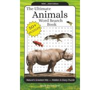 The Ultimate World Animals Word Search Puzzle Book: Easy to Read Print Word Searches about World Animals, Ocean Animals, Flying Animals and More | 6x9 ... Gift for Vacations, Holidays and Free Time
