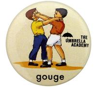 The Umbrella Academy Insignias, Multicolor, 25 mm de diámetro