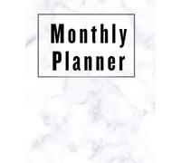 The Undated Minimalist Monthly Planner: Simple, Calendar Layout Organizer with Ample Writing Space, Lightweight Format & Easy-to-Carry Design