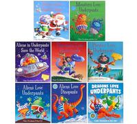 The Underpants Collection 8 Books Set By Claire Freedman (Aliens Love Underpants, Dinopants, Save the World, Panta Claus, Dinosaurs Love, Pirates Love, Monsters Love & Dragons Love Underpants)