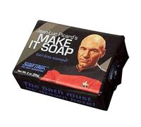 The Unemployed Philosophers Guild Star Trek Jean Luc Picard ¡Hazlo jabón! - Fabricado en los Estados Unidos, 2 oz (56 g) jabón de barra para invitados de viaje o hotel