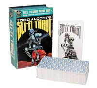 The Unemployed Philosophers Guild Tarot de ciencia ficción de Todd Alcott - Baraja con arte retro original de la era espacial e ilustraciones - Juego en caja con 78 cartas