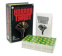The Unemployed Philosophers Guild Todd Alcott's Horror Tarot - Baraja de cartas con temática de terror con ilustraciones inspiradas en la literatura macabra y la cultura pop espeluznante - Juego en