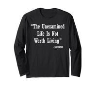 The Unexamined Life Is Not Worth Living Socrates Manga Larga