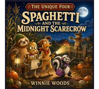 THE UNIQUE FOUR: SPAGHETTI AND THE MIDNIGHT SCARECROW: A Funny Read-Aloud Story About Courage, Worry, Friendship, and Being Brave Even When You’re Scared (LIFE SKILLS ADVENTURES)