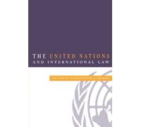 The United Nations and International Law Paperback