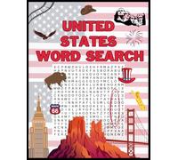 The United States Word Search: Search and Find Activity Puzzle Book with Learning for the 50 States of the U.S.A. (Word Searches)
