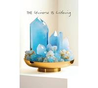 The Universe Is Listening: Portable Crystal Display Manifestation Journal: Compact 6x9 Notebook for Affirmations, Goal-Setting, and Self-Discovery