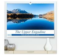 The Upper Engadine (High Quality Premium Wall Calendar 2026 DIN A2 landscape),CALVENDO 12 Month Wall Calendar: Peaks and Lakes around St. Moritz